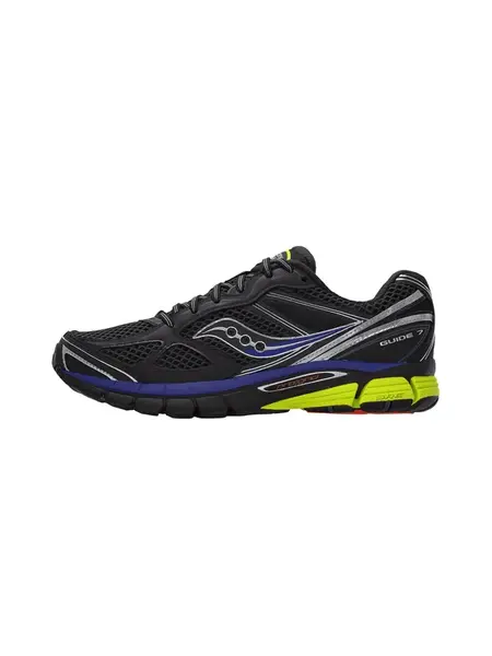 saucony Nízke tenisky 'PROGRID GUIDE 7'  modrá / čierna / strieborná