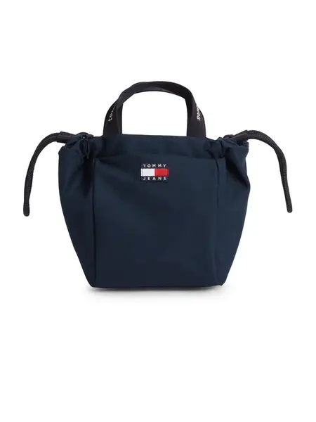 Tommy Jeans Kabelka 'Essential Repeat Logo Tote'  námornícka modrá
