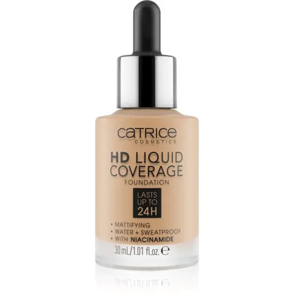 Catrice HD Liquid Coverage make-up odstín 032 - Nude Beige 30 ml