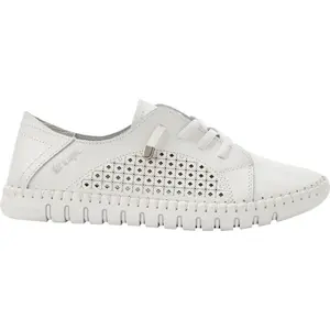 Lee Cooper LC LEATHER Dámska kožená obuv, biela, veľkosť