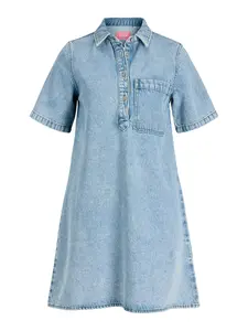 JJXX Šaty 'JXAMARA SILLE'  modrá denim