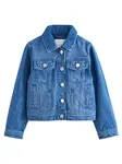 Next Prechodná bunda  modrá denim
