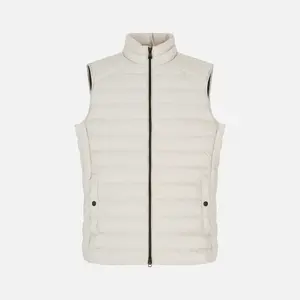 Black men's down vest Geox Kennet - Men's