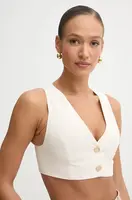 Vesta Simona Corsellini béžová barva, jednořadá, P25CPTO011