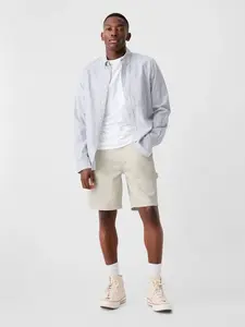 GAP Džínové kraťasy carpenter - Pánské