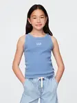 GAP dievčenské rebrované tielko s logom