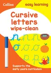 Cursive Letters Age 3-5 Wipe Clean Activity Book - Collins Easy Learning