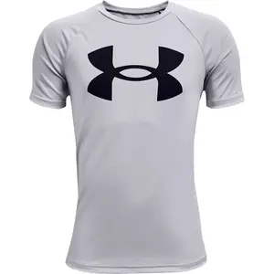 Chlapecké triko Under Armour Tech Big Logo SS - světle šedé