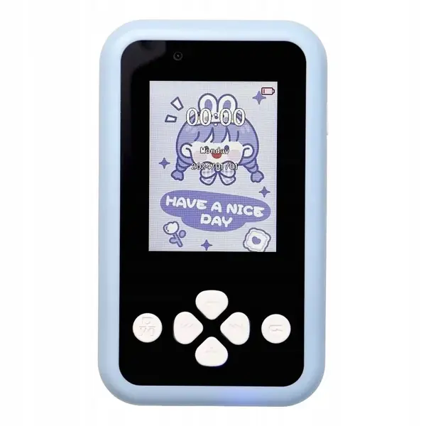 Detský smartfón s fotoaparátom, modrý 48MPx, FullHD video