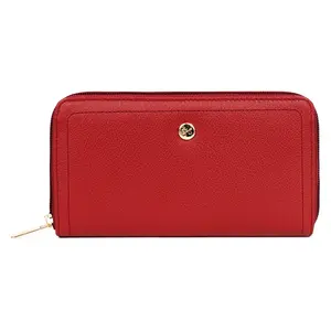 Dámská kožená peněženka Hexagona Miria - červená