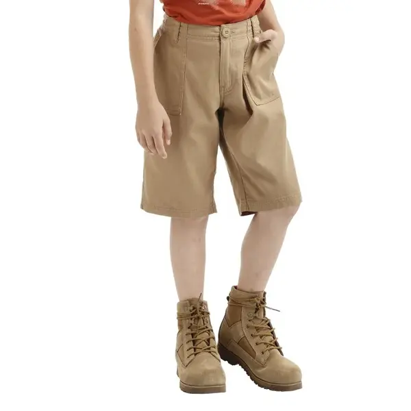 Bushman Dětské kraťasy Perth hnědé 140