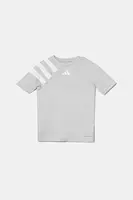 Dětské tričko adidas Performance šedá barva, IK5774