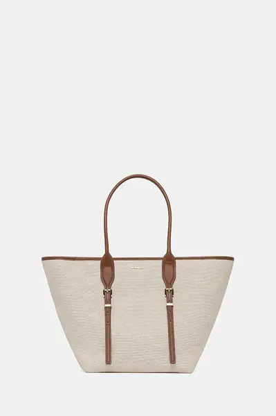 Kabelka MICHAEL Michael Kors hnědá barva, 30S5G9OT7C