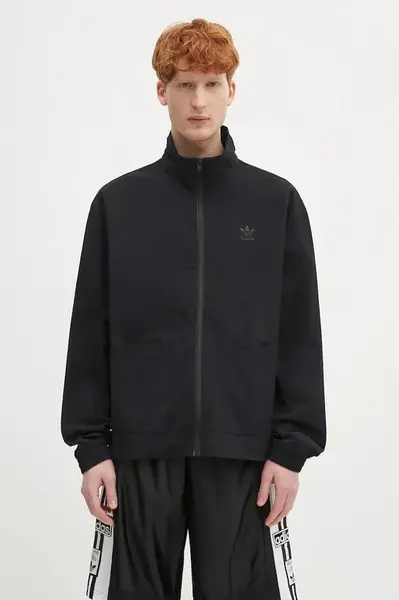 Bavlněná mikina adidas Originals Essentials Seersucker Track Top