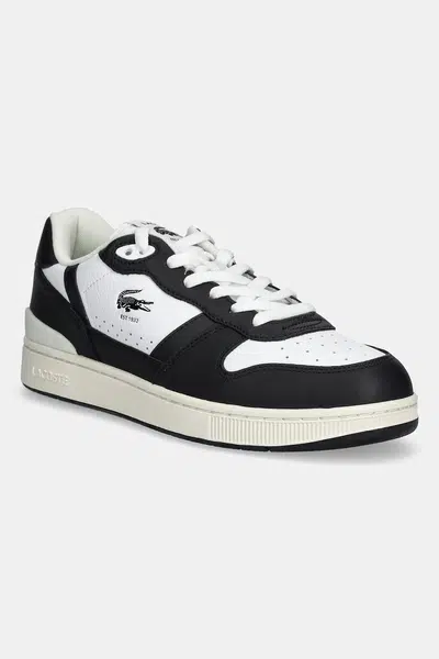 Sneakers boty Lacoste T-CLIP pánské, černá barva, 48SMA0042