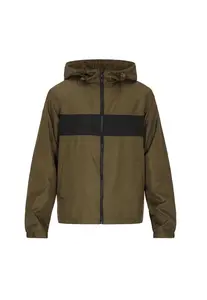 HOMEBASE Prechodná bunda  kaki / čierna