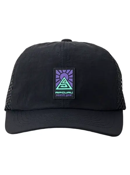 Rip curl kšiltovka Search Dawn Trucker Black | Černá | Velikost One Size
