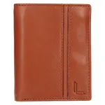 Pánská kožená peněženka Lagen Rafe - koňak
