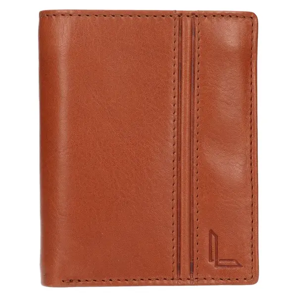 Pánská kožená peněženka Lagen Rafe - koňak
