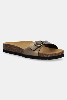 Pantofle Scholl ESTELLE dámské, zlatá barva, F321571010
