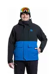 Pánská snb & ski bunda meatfly vertigo černá/modrá xxl