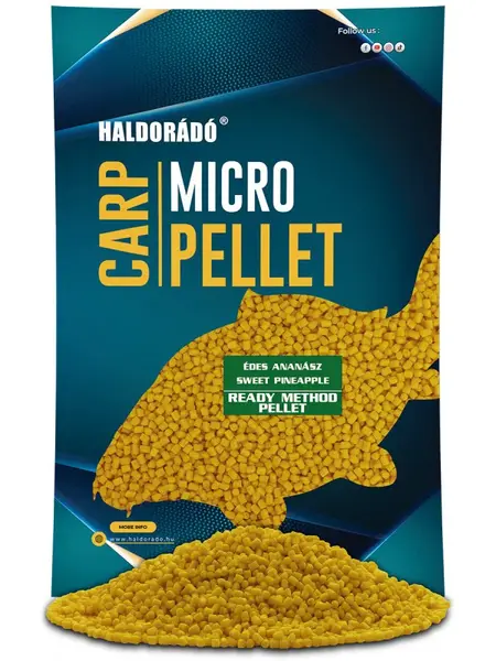 Haldorádó pelety method ready micro pellet sladký ananas 600 g