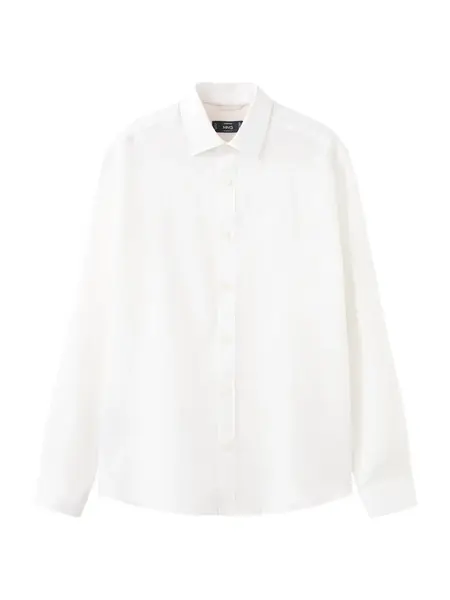 MANGO MAN Košeľa 'PARROT'  biela