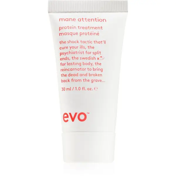 EVO Mane Attention Protein Treatment intenzivní maska s vysokým obsahem proteinu 30 ml