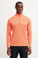 Tréninková mikina Under Armour Tech Textured oranžová barva, 1382797