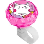 One SPIN Detský zvonček na bicykel, ružová, veľkosť