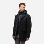 Men's Dark Blue Coat Geox Claudio - Men's