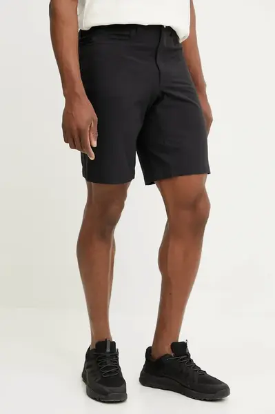 Outdoorové šortky Haglöfs Korp Lite černá barva, 607876