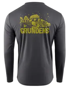 Grundéns triko king of the lakes ls tech tee anchor - xl