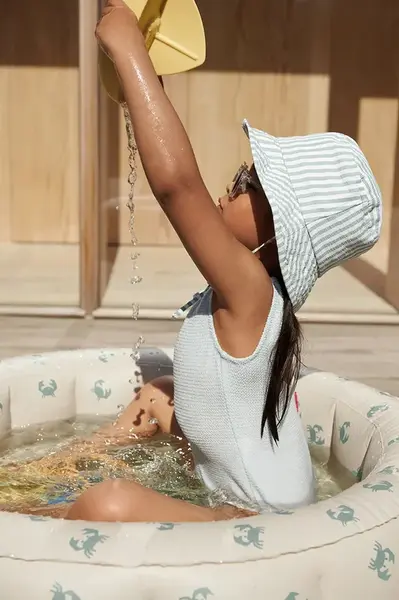 Dětský klobouk Liewood Damona Stripe Sun Hat