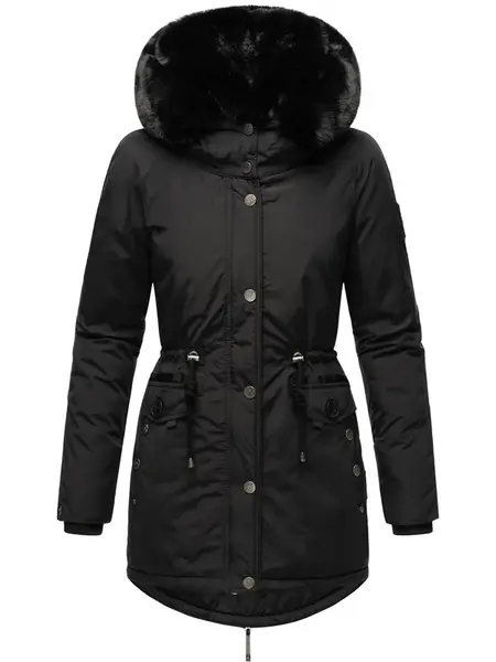 NAVAHOO Zimná parka 'Sweety Deluxe'  čierna