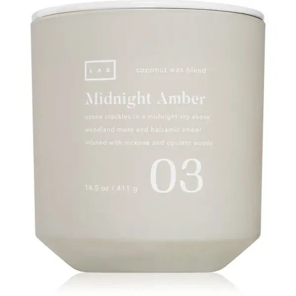 DW Home Lab Midnight Amber vonná sviečka 411 g