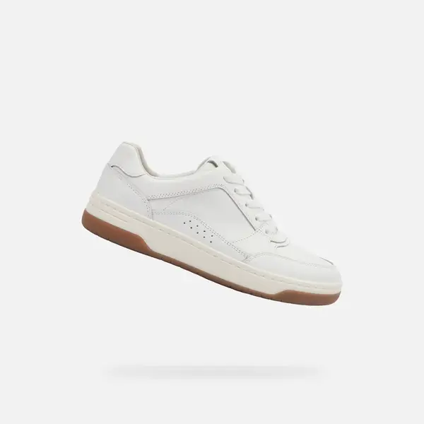 White women's sneakers Geox Sedral Court - Women's