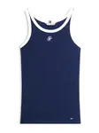 TOMMY HILFIGER Top  námornícka modrá / biela