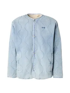 LEVI'S ® Prechodná bunda 'Abbotts'  modrá denim / biela ako vlna