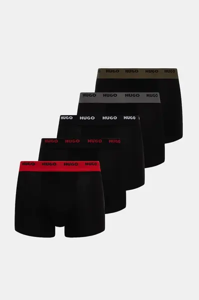 HUGO boxerky pánske TRUNK FIVE PACK 5-pak