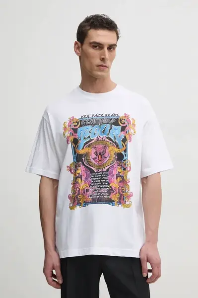 Bavlněné tričko Versace Jeans Couture