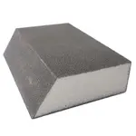 Brusná houbička, zkosená, 4 strany, různé zrnitosti - MAGG Zrnitost: P220