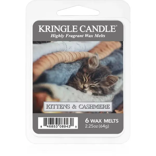 Kringle Candle Kittens & Cashmere vosk do aromalampy 64 g