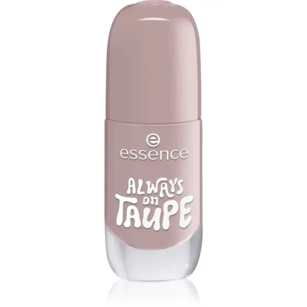 essence Gel Nail Polish gélový lak na nechty odtieň 37 ALWAYS on TAUPE 8 ml