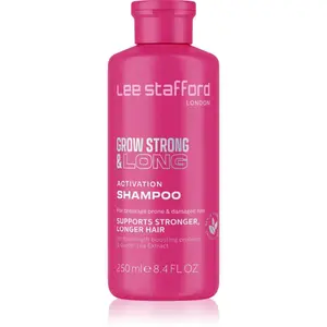 Lee Stafford Grow Strong & Long Activation Shampoo vlasový šampon pro růst vlasů a posílení od kořínků 250 ml
