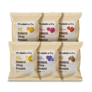 Protein a Co NATURAL WHEY PROTEIN sada vzorků 6x30g