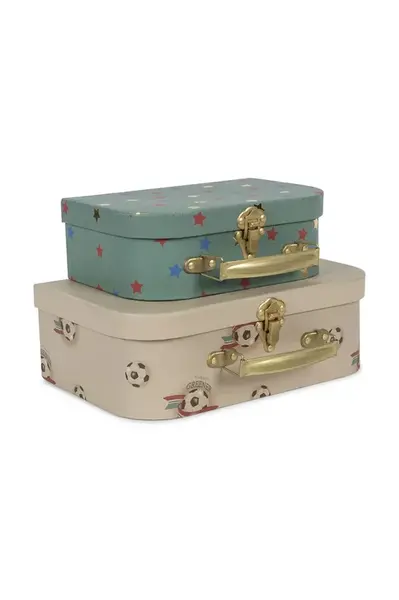 Sada kufrů na ukládání Konges Sløjd 2 PACK SUITCASE FSC KS103118