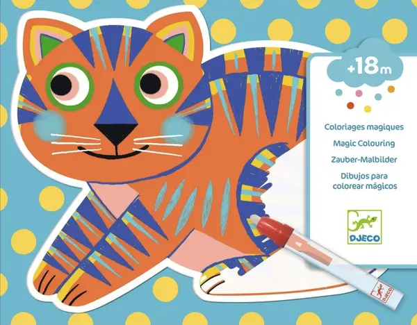 Vodní omalovánky Kotě