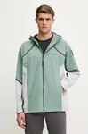 Nepromokavá bunda adidas TERREX x National Geographic zelená barva, JD5835
