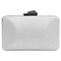 Dámska listová kabelka Jassica Ada - strieborná